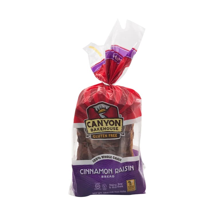 Gluten Free Cinnamon Raisin Bread