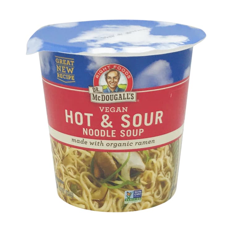 Vegan Hot & Sour Noodle Soup