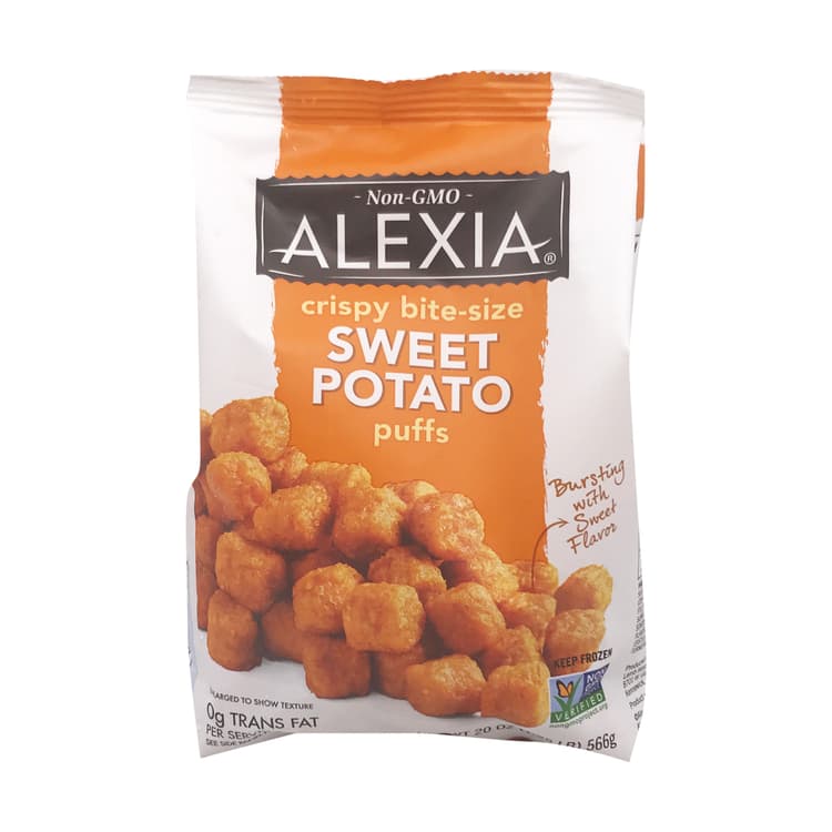 Crispy Bite-Size Sweet Potato Puffs