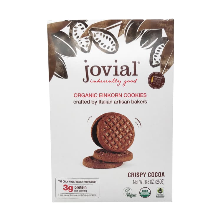 Organic Crispy Cocoa Einkorn Cookie