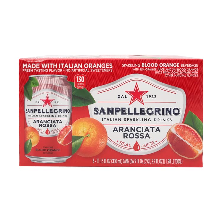 Blood Orange Italian Sparkling Drinks