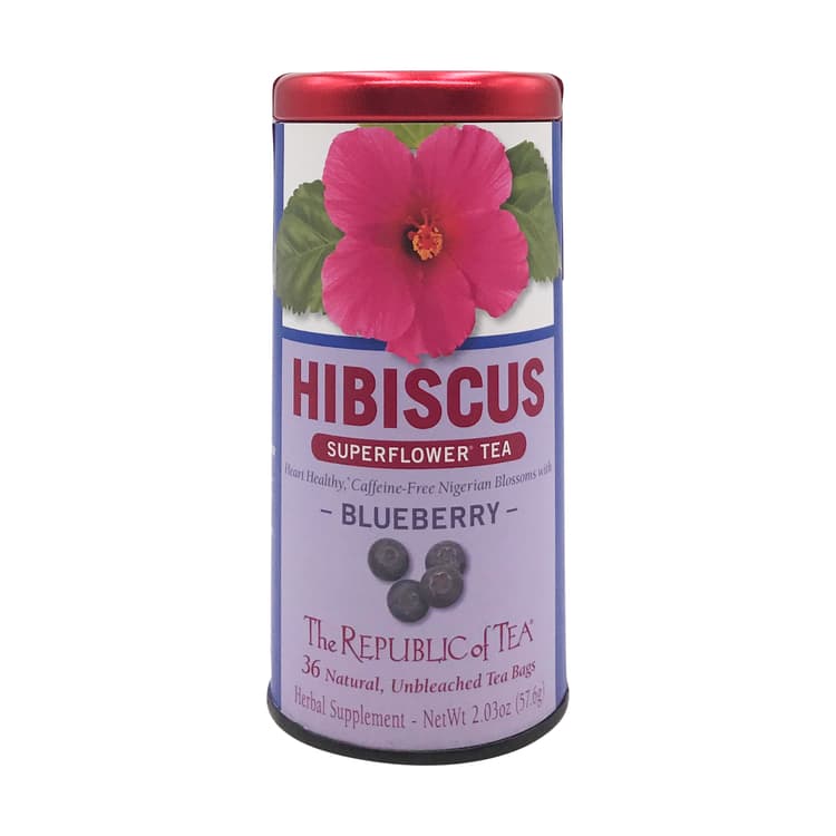 Blueberry Hibiscus Superflower Tea