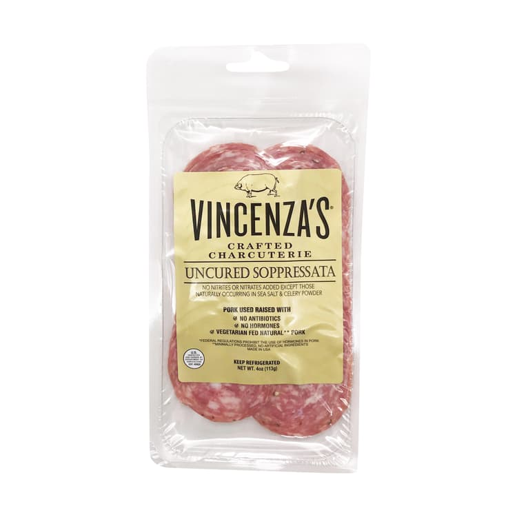 Vincenza'S Crafted Charcuterie Uncured Soppressata
