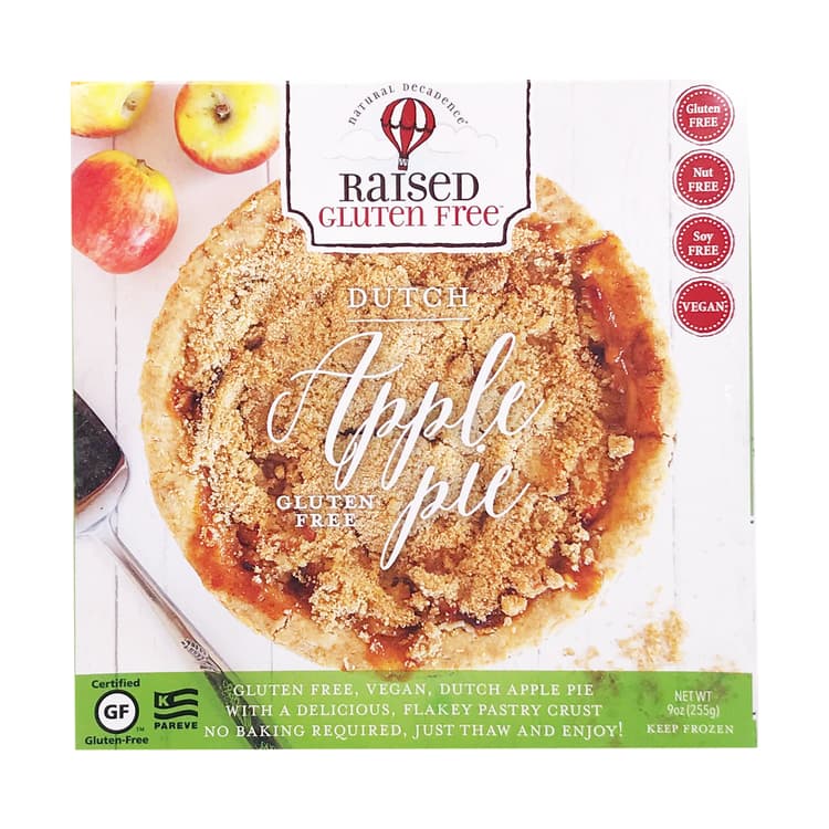 Raised Gluten Free Dutch Apple Pie