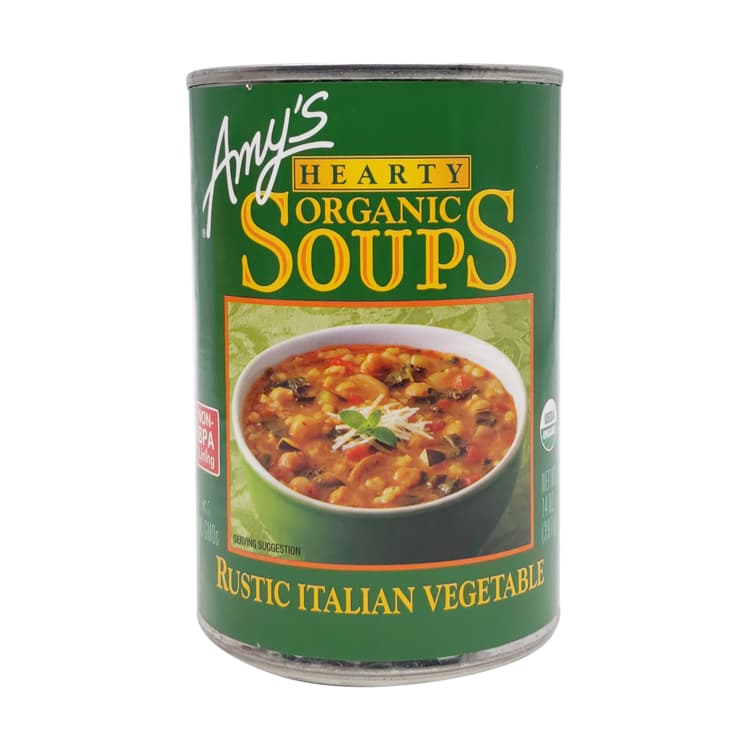 Organic Rustic Italian Vegetable Soup