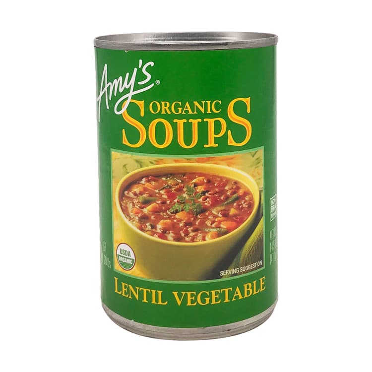 Organic Lentil Vegetable Soup