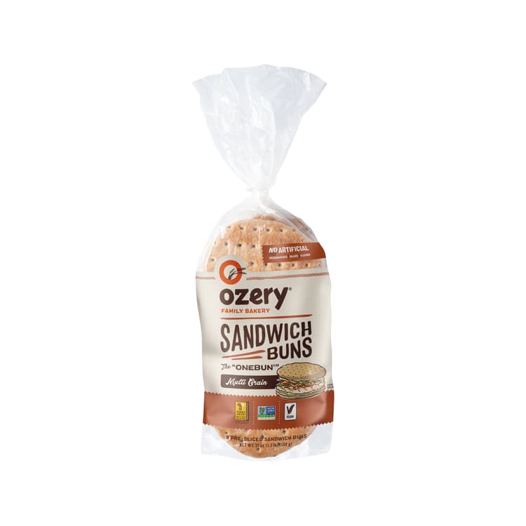 Ozery Bakery Multi-Grain One Bun Sandwich Buns