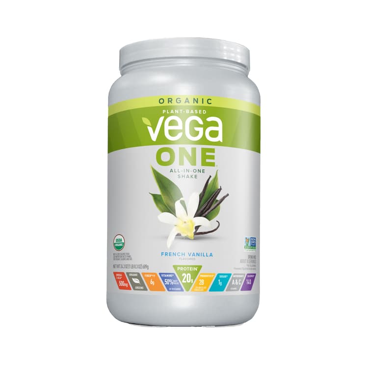 Vega One Organic French Vanilla Large Tub