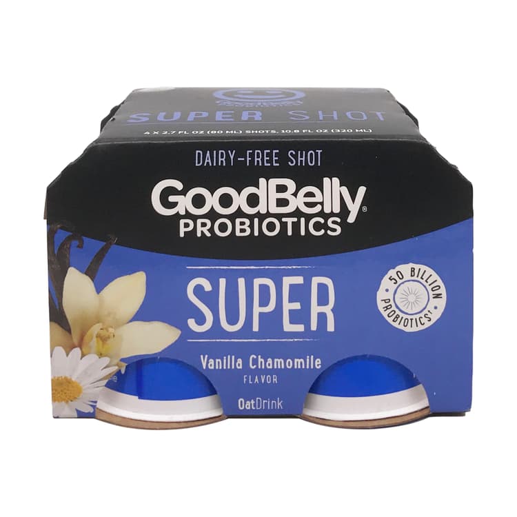 Vanilla Chamomile Supershot Oatdrink, 4 Bottles