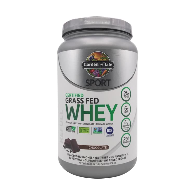 Grass Fed Chocolate Whey Sport Protein Powder
