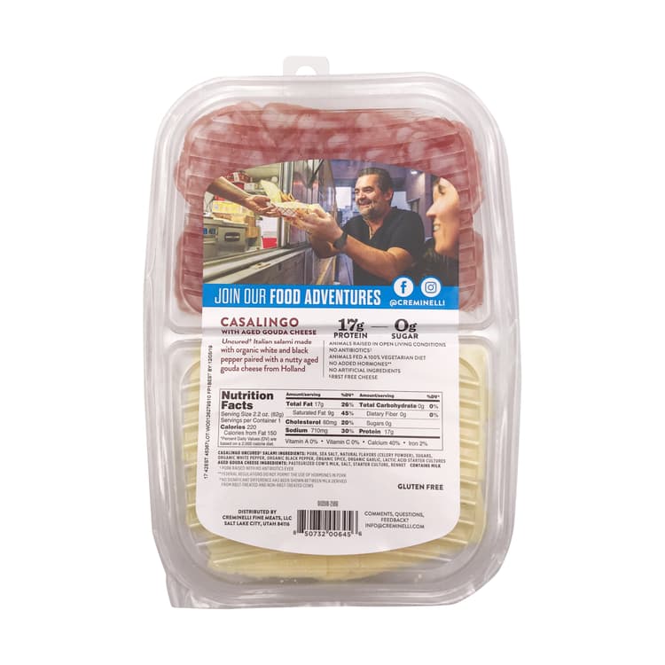 Sliced Casalingo Salami And Gouda