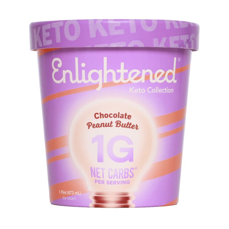 Chocolate Peanut Butter Keto Ice Cream