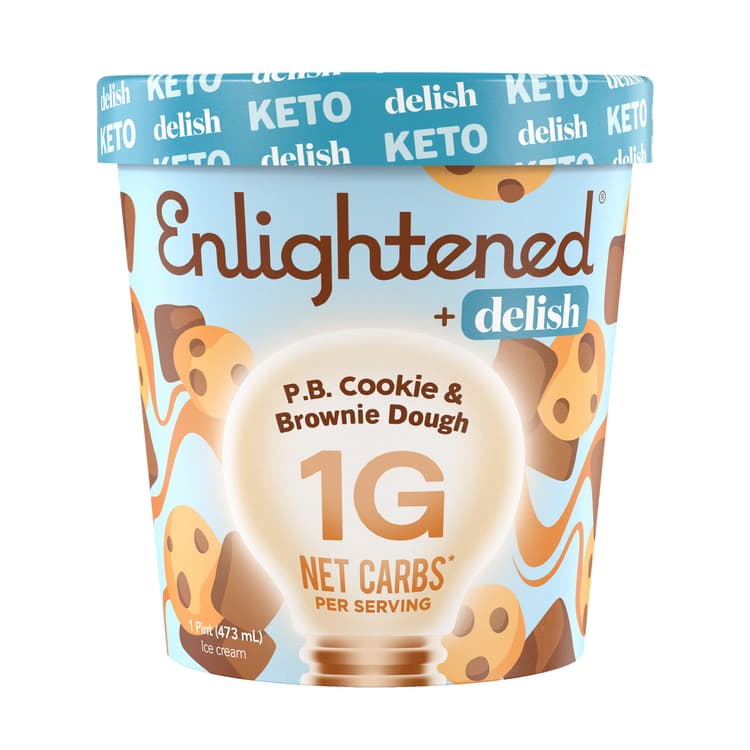 P.B. Cookie & Brownie Dough Keto Ice Cream
