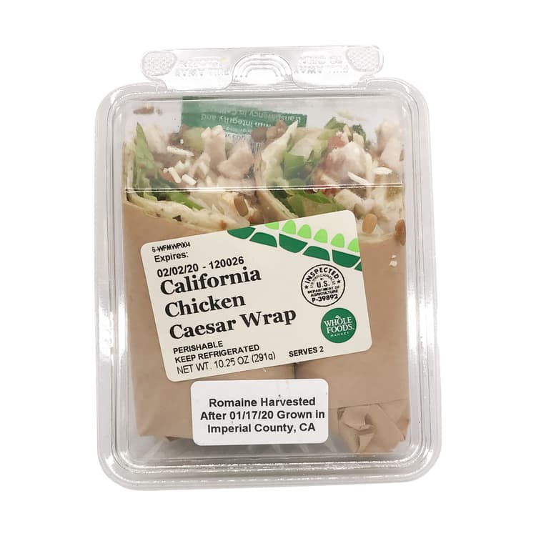 Wrap California Chicken