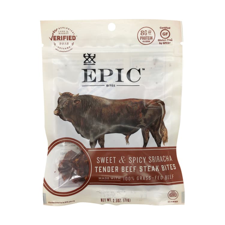 Sweet & Spicy Sriracha Beef Bites