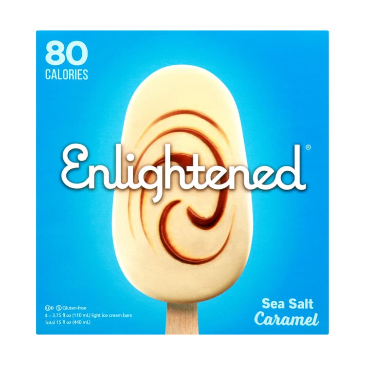 Sea Salt Caramel Ice Cream Bars