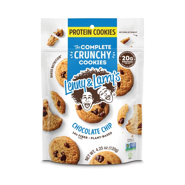 Is it Ginger Free? Lenny & Larry's Lenny & Larry's The Complete Crunchy Cookies Chocolate Chip