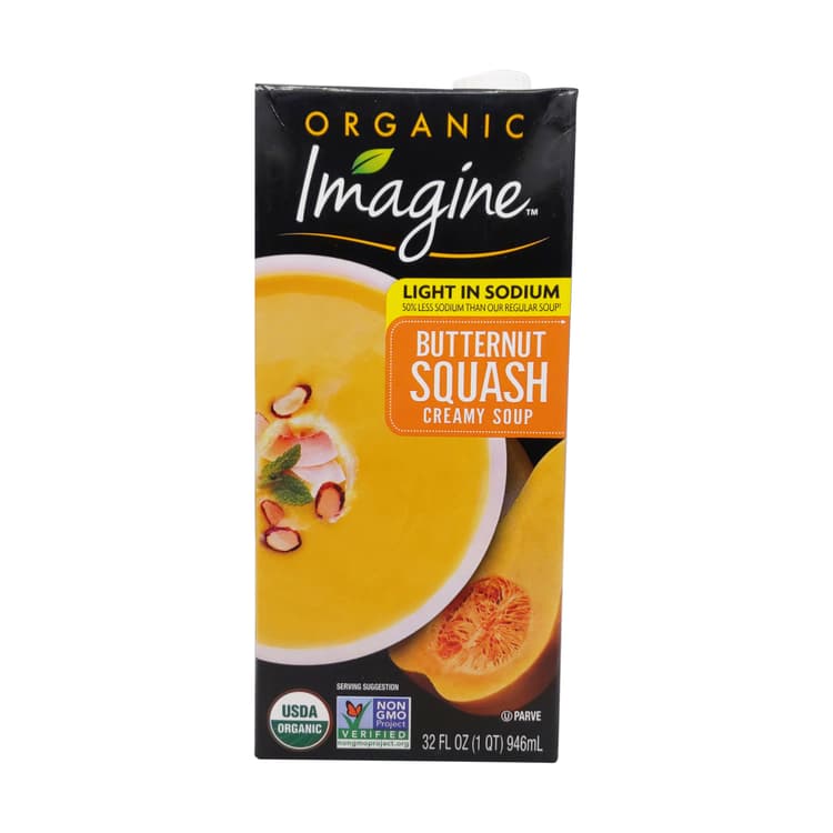 Organic Creamy Butternut Squash Soup Low Sodium