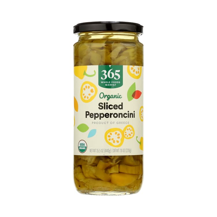 Organic Sliced Pepperoncini