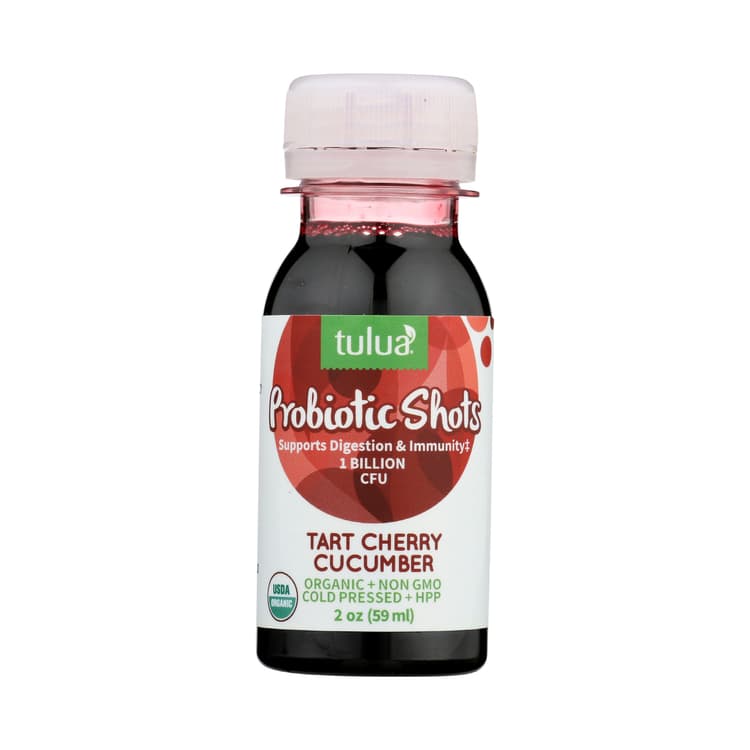 Tulua Tart Cherry Lemon Probiotic Wellness Shots