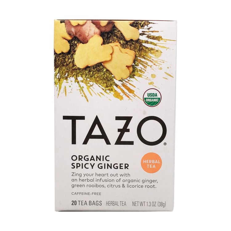 Tazo Organic Spicy Ginger Herbal Tea