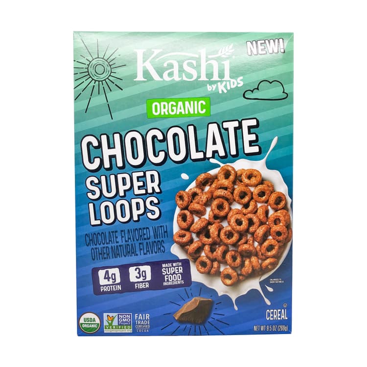 Organic Chocolate Super Loops Cereal