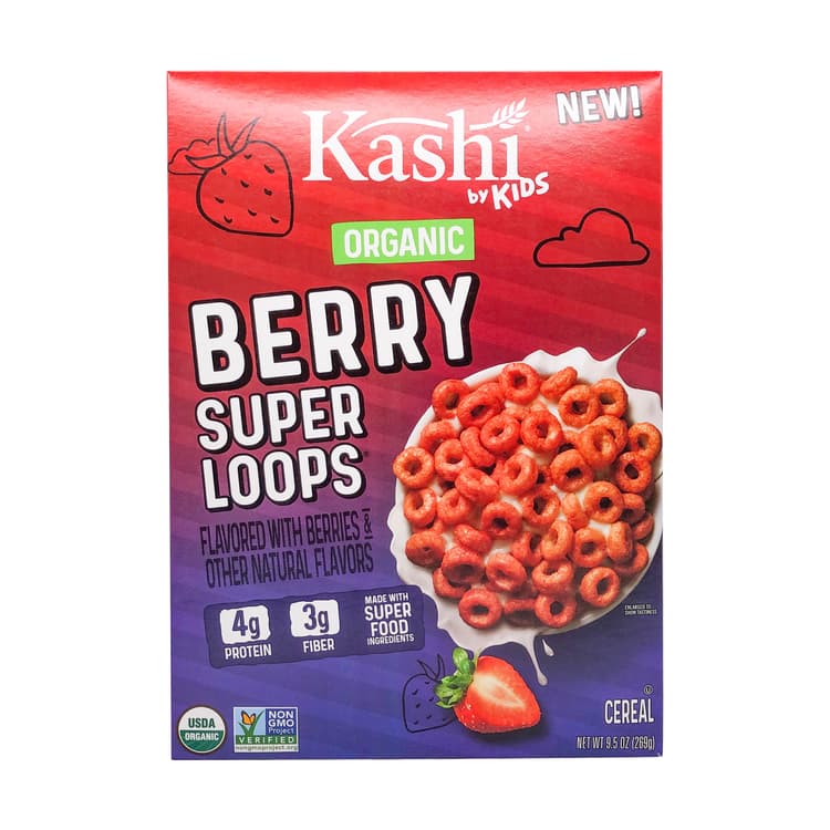 Organic Berry Super Loops Cereal