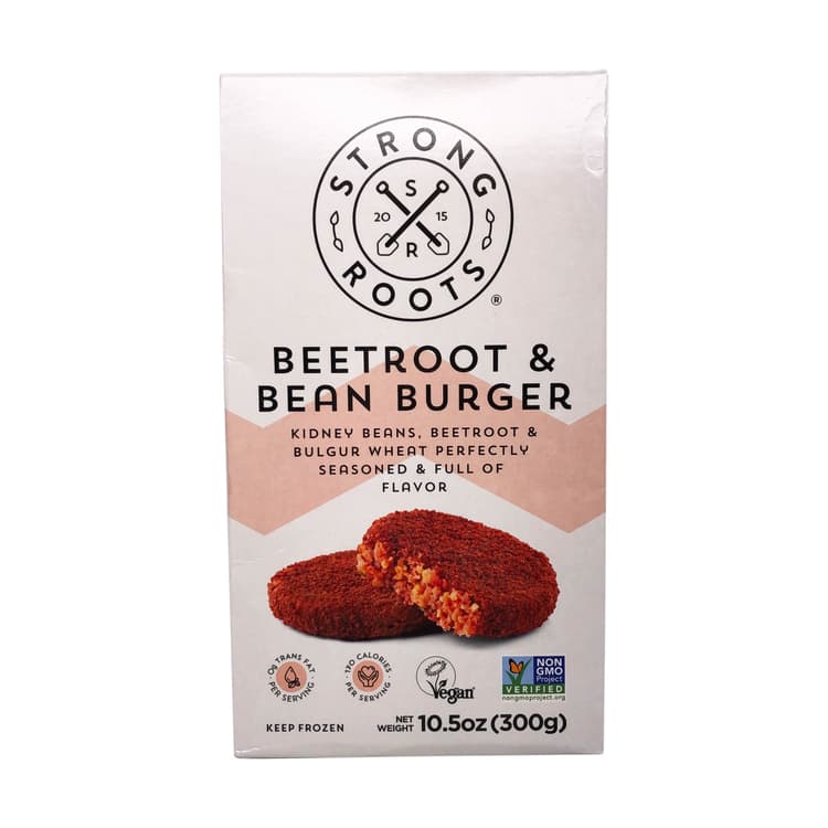 Beetroot & Bean Burger