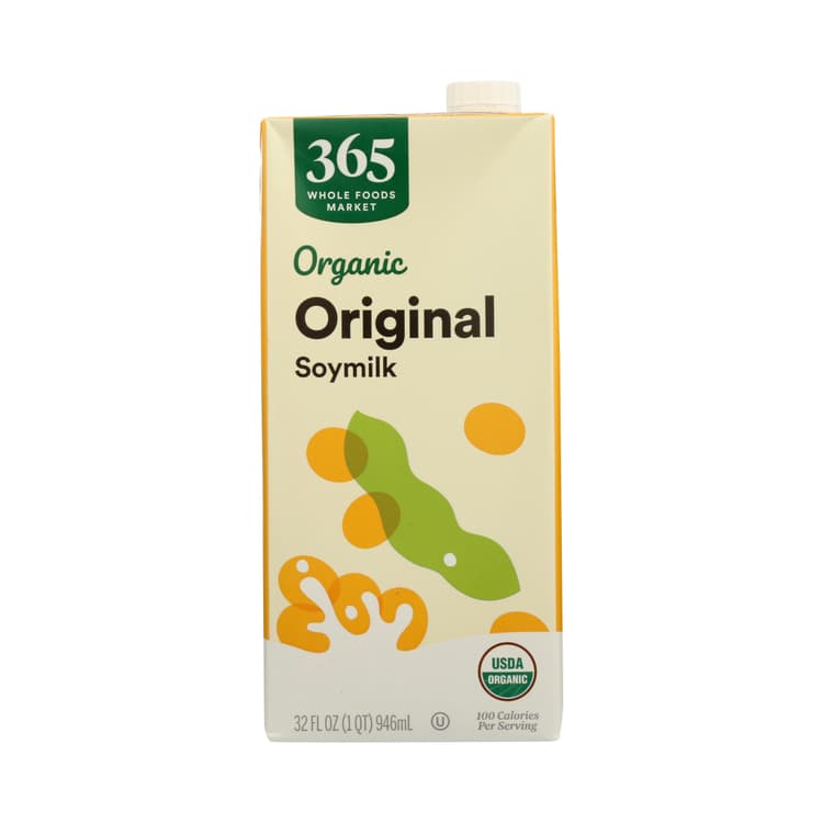 365 By Whole Foods Market Organic Plain Soymilk