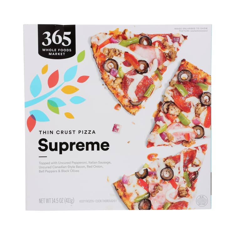 365 By Whole Foods Market Supreme Thin Crust Pizza