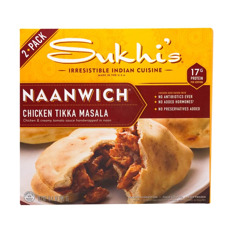 Chicken Tikka Masala Naanwich