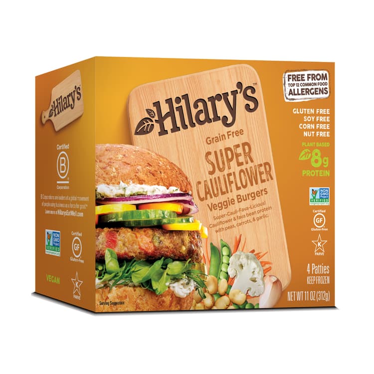 Grain-Free Super Cauliflower Veggie Burger