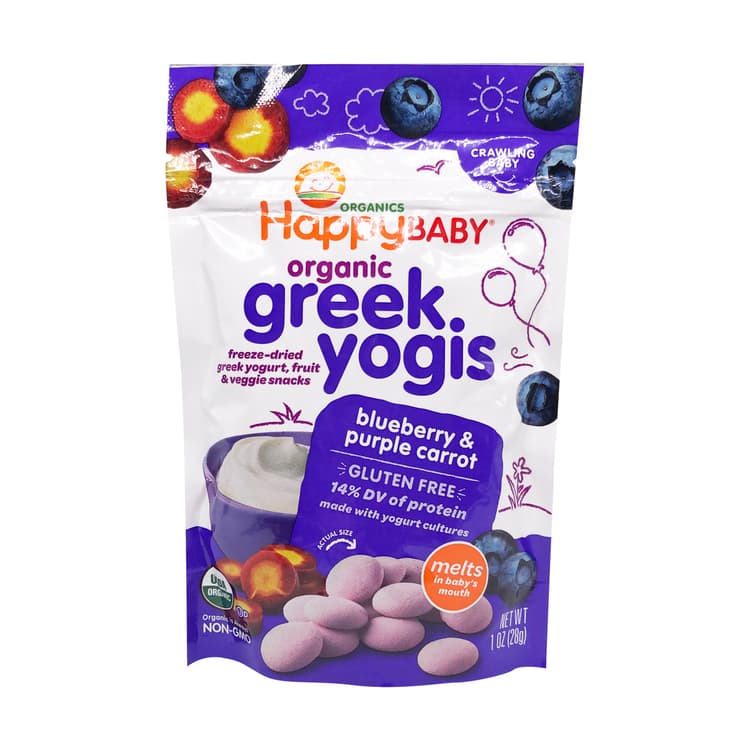 Organic Blueberry & Purple Carrot Happy Yogis