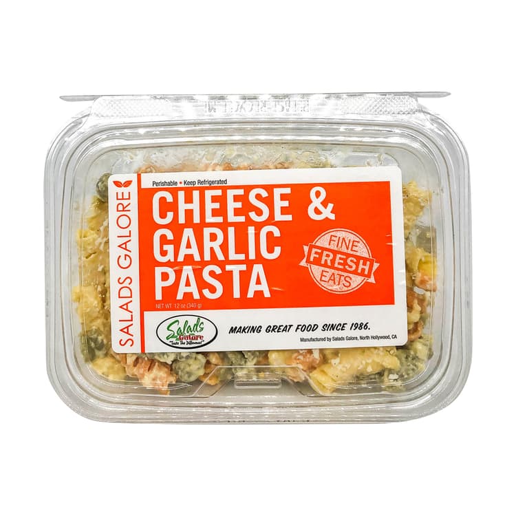 Salads Galore Garlic Cheese Pasta
