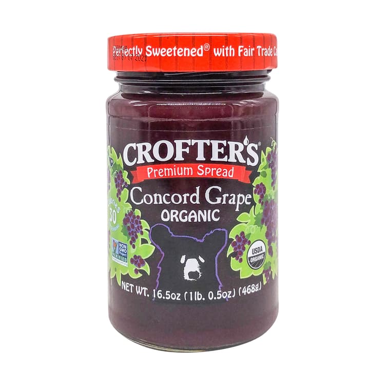 Organic Concord Grape Fruit Spread
