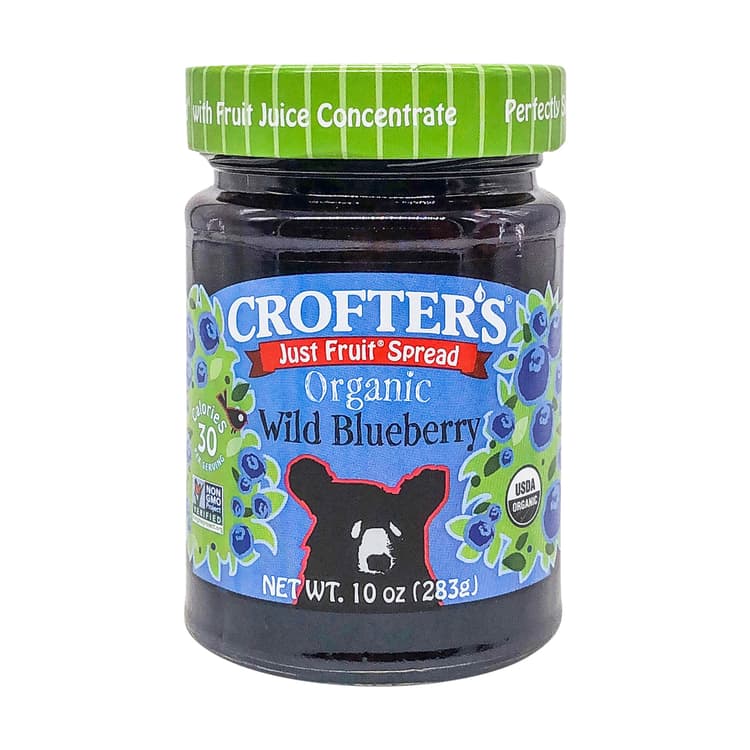 Organic Organic Wild Blueberry Fruit Spread