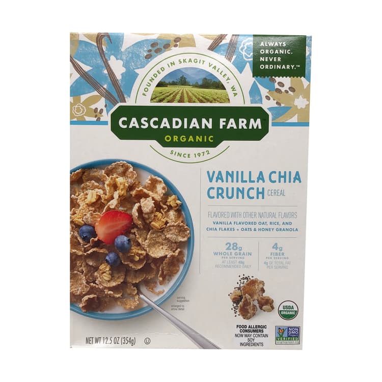 Organic Vanilla Chia Crunch Cereal
