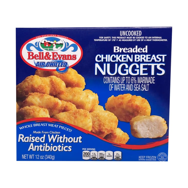 Breaded Chicken Breast Nuggets