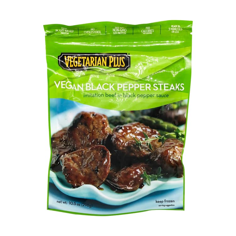 Vegan Black Pepper Steak