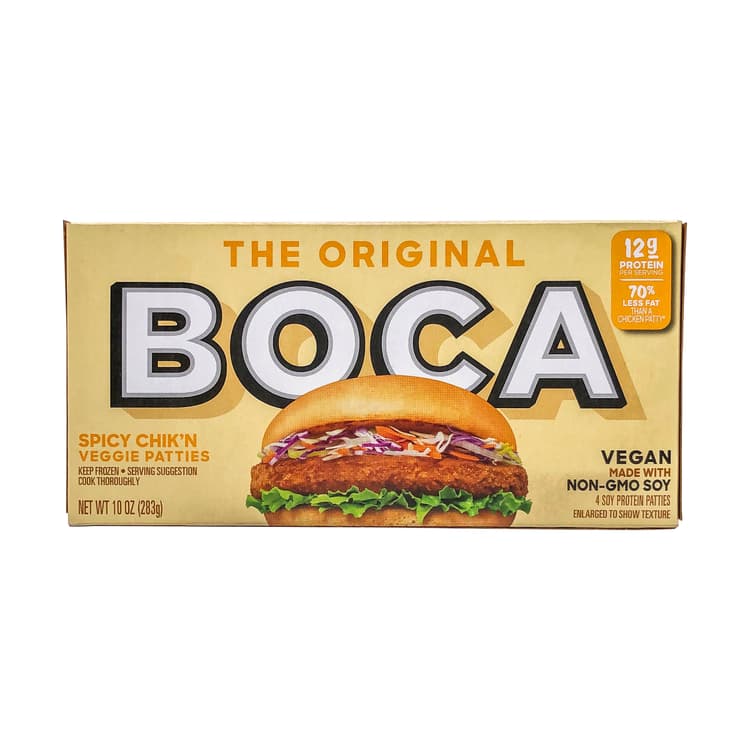 Spicy Chick'N Veggie Patties