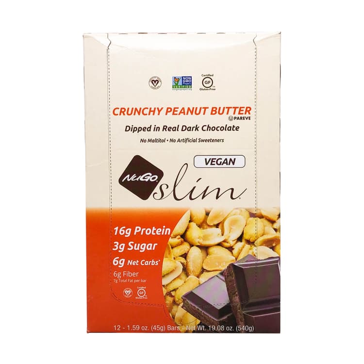 Slim Crunchy Peanut Butter Protein Bar
