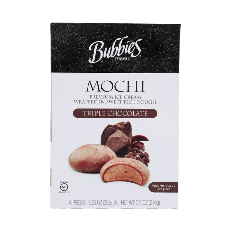 Triple Chocolate Mochi Ice Cream