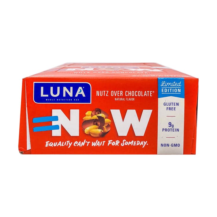 Luna Bar Nutz Over Chocolate Bars