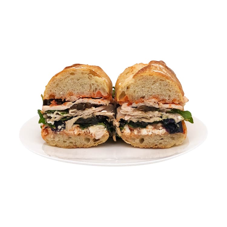Chicken Tomato & Goat Cheese Sandwich