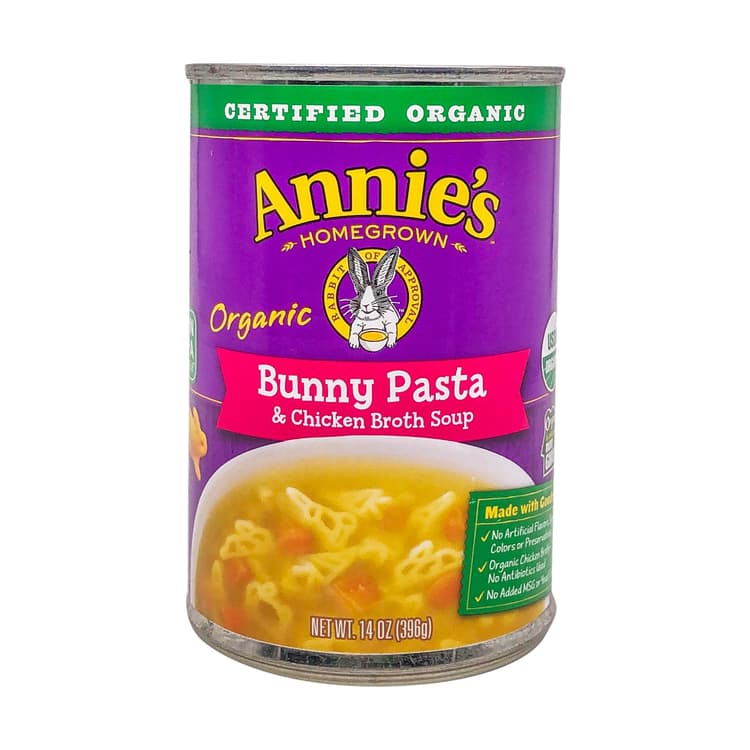 Org Soup Bunny Pasta Chicken Broth
