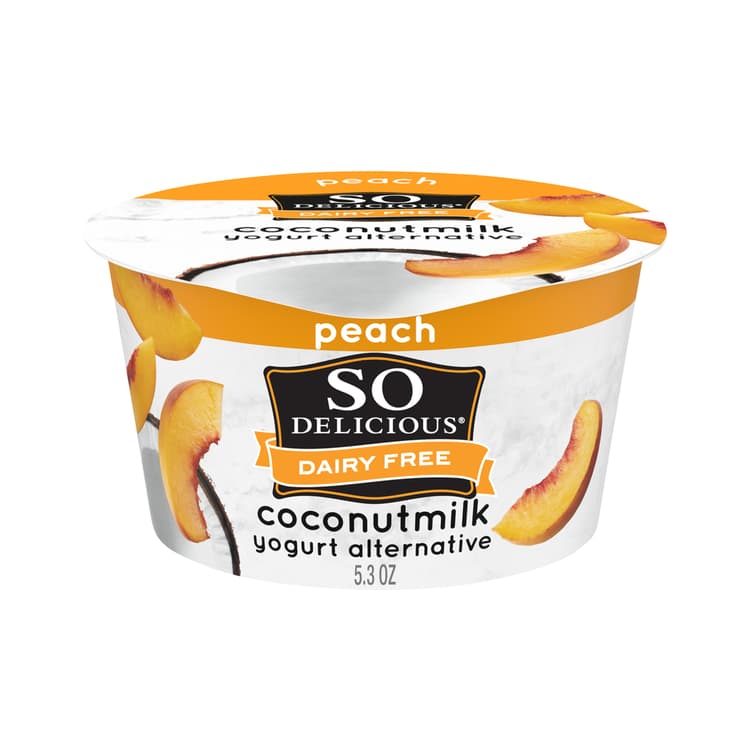 Yogurt Nondairy Coconut Milk Peach