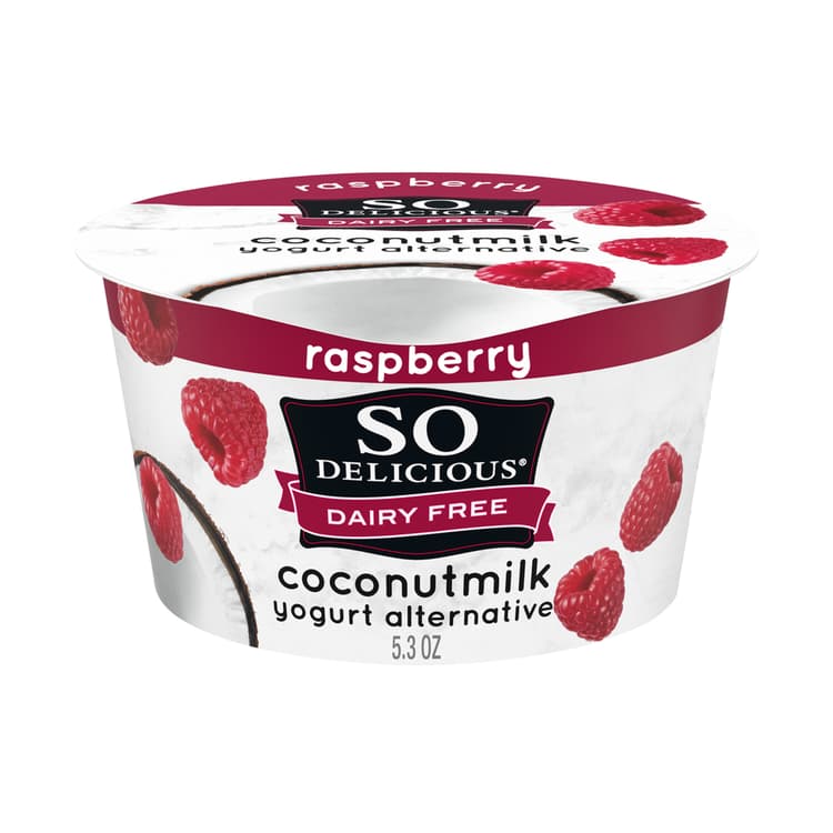 So Delicious Dairy Free Coconutmilk Yogurt Alternative Raspberry Flavor