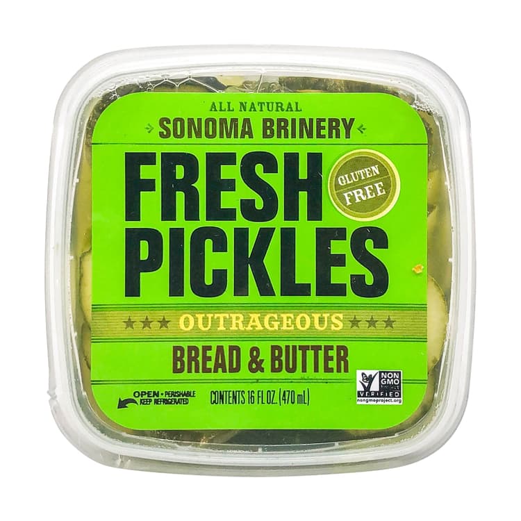 Outrageous Bread & Butter Fresh Pickles
