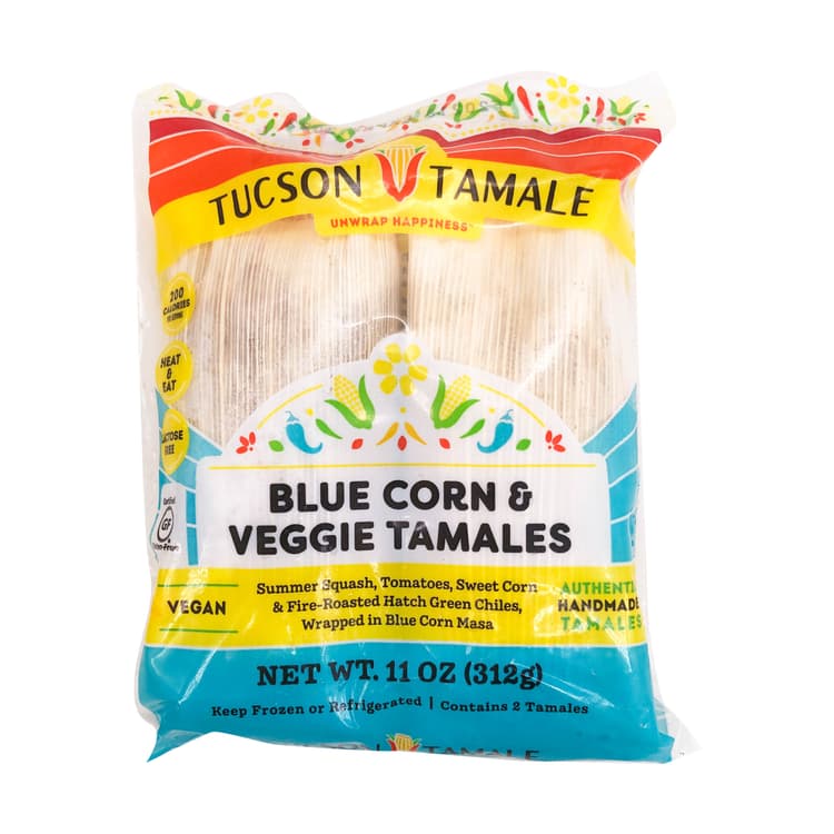 Tamales Blue Corn & Veggie Tamales