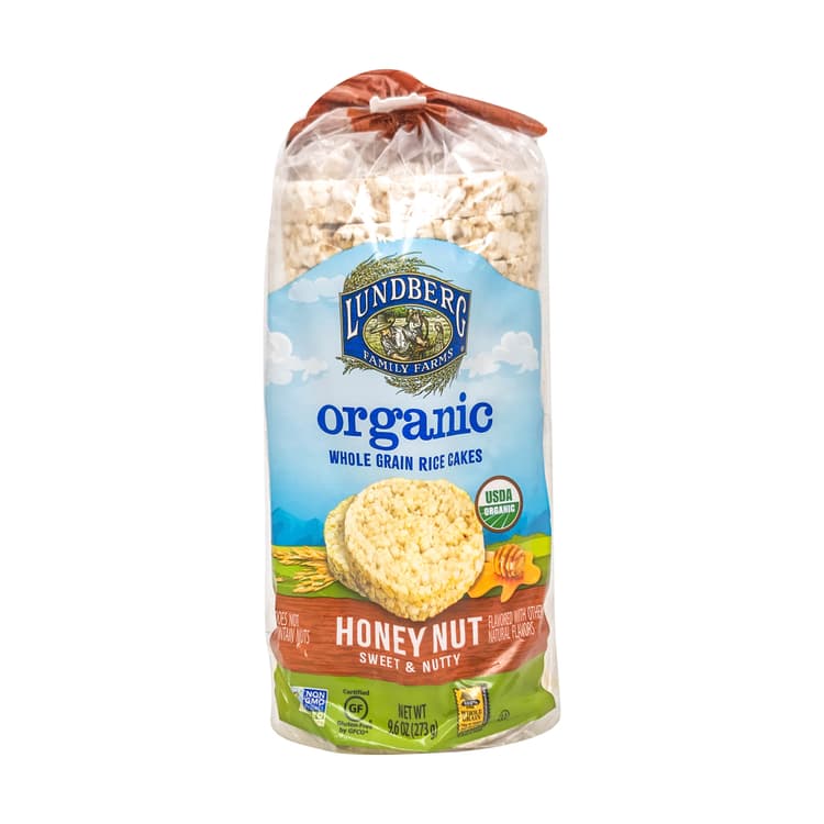 Organic Honey Nut Rice Cakes